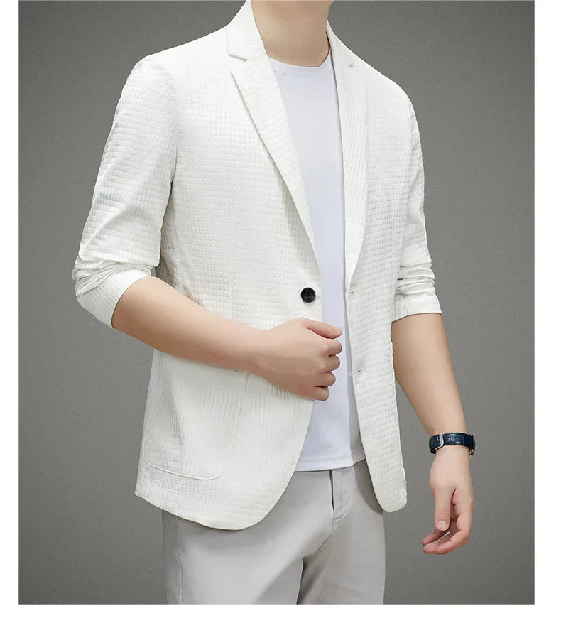 Blazer Para Hombre Con Corte Clásico | Ideal Para Eventos, Trabajo Y Uso Diario