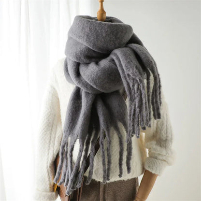 Bufanda Con Largo Extendido Para Adultos | Ideal Para Otoño, Invierno Y Primavera