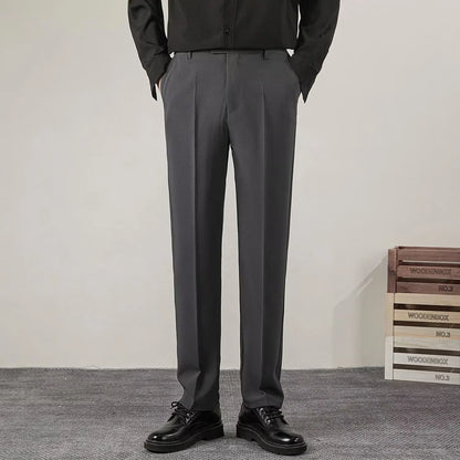 Pantalon Casual à Coupe Slim pour Homme | IdPantalones de Corte Slim para Hombre | Ideales para Uso Diario y Semi-Formaléal pour le Quotidien et le Bureau