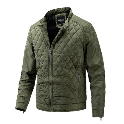Chaqueta Con Cuello Alto Y Cierre De Cremallera Para Hombre | Ideal Para Uso Diario