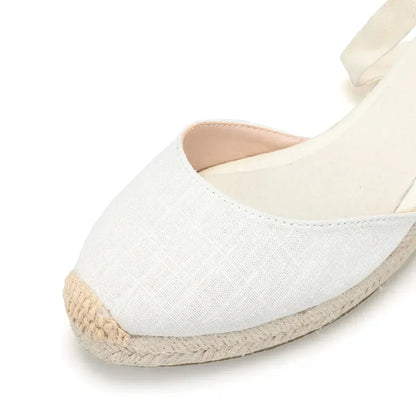 Zapatos Planos Con Cordones En El Tobillo Para Mujer | Ideales Para Uso Diario En Temporadas Cálidas