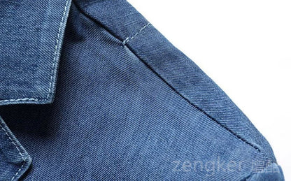 Blazer Para Hombre Con Corte Diario Y Estilo Inspirado En Jeans | Ideal Para Contextos Informales