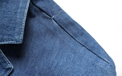 Blazer Para Hombre Con Corte Diario Y Estilo Inspirado En Jeans | Ideal Para Contextos Informales