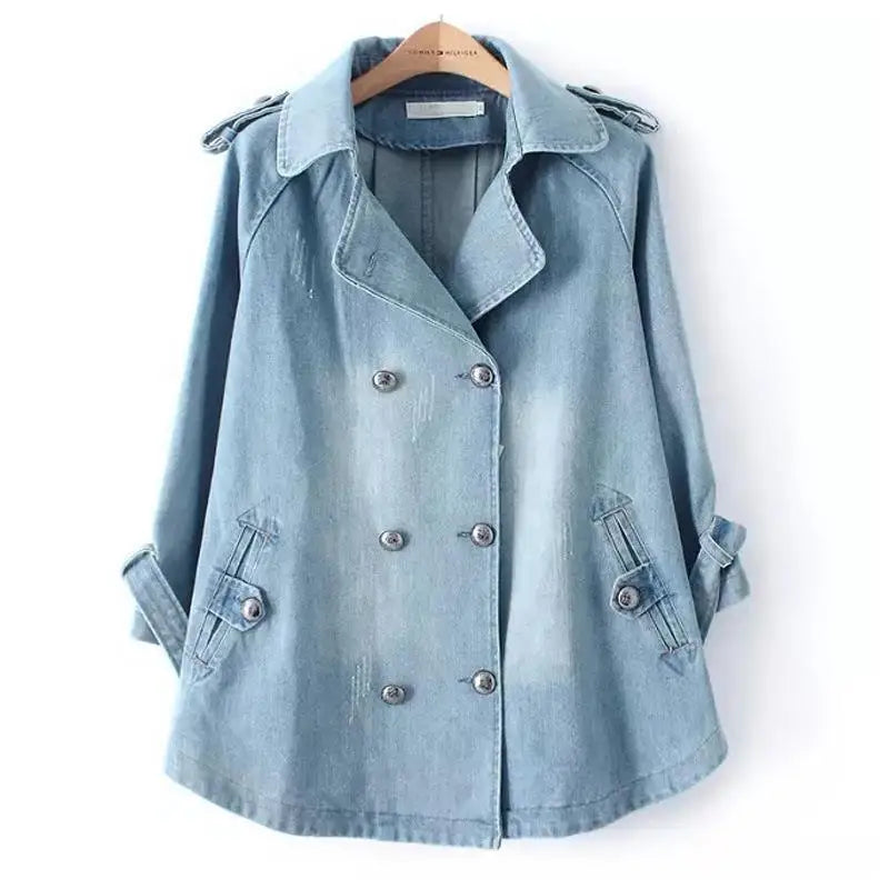 Capa Larga con Cuello Estructurado para Mujer | Ideal para Entretiempo y Uso Diario