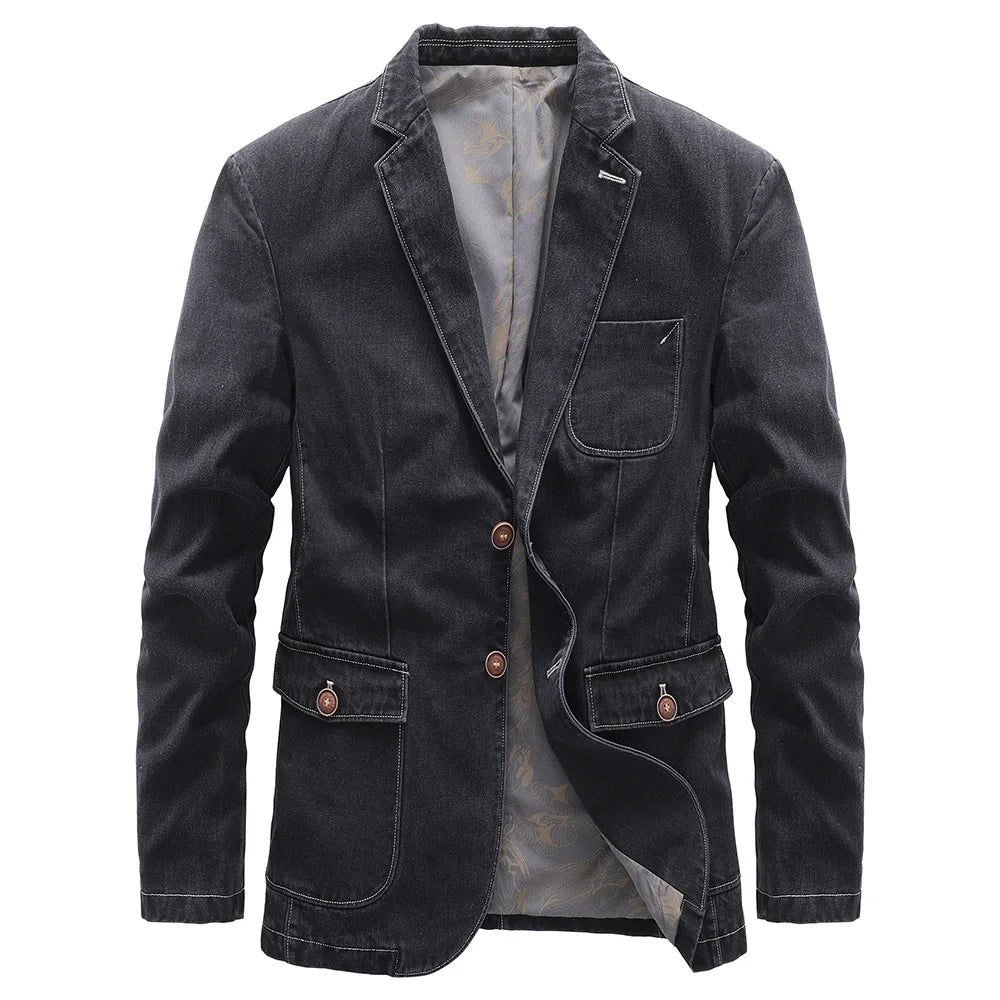 Blazer Con Corte Relajado Para Hombre | Ideal Para Uso Diario Y Ocasiones Semi-Formales