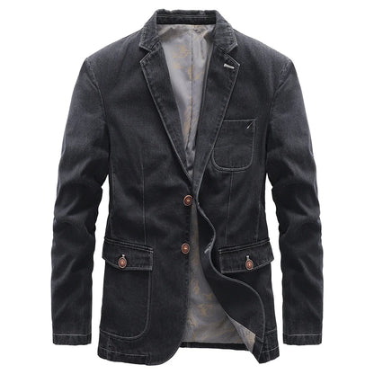 Blazer Con Corte Relajado Para Hombre | Ideal Para Uso Diario Y Ocasiones Semi-Formales