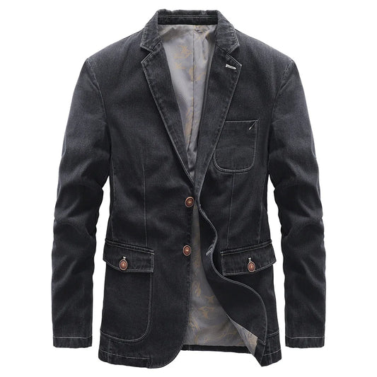 Blazer Con Corte Relajado Para Hombre | Ideal Para Uso Diario Y Ocasiones Semi-Formales