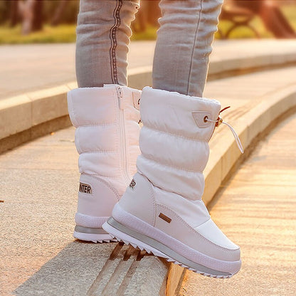 Botas De Nieve Con Diseño Cerrado Para Mujer | Ideal Para Uso Invernal