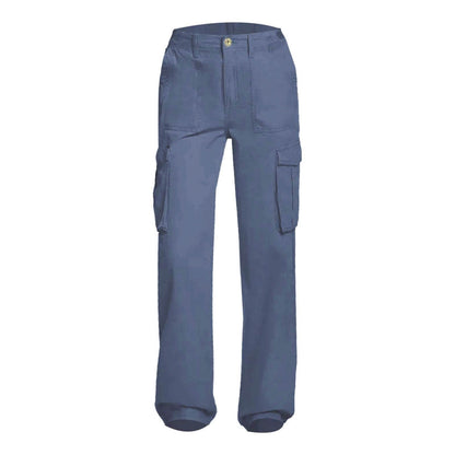 Pantalón Cargo Con Talla Ajustable Y Múltiples Bolsillos Para Mujer | Ideal Para Uso Diario Y Actividades Al Aire Libre
