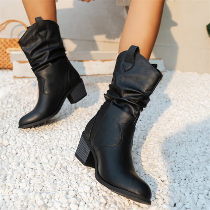 Botines De Uso Urbano Con Diseño Cerrado Para Adultos | Ideal Para Eventos Y Uso Diario