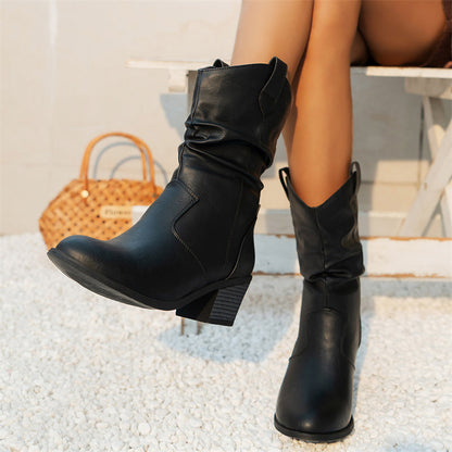 Botines De Uso Urbano Con Diseño Cerrado Para Adultos | Ideal Para Eventos Y Uso Diario