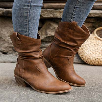 Botines De Uso Urbano Con Diseño Cerrado Para Adultos | Ideal Para Eventos Y Uso Diario