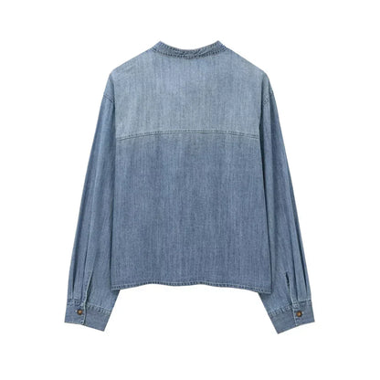 Blusa Con Corte Ajustado Para Mujer | Ideal Para Uso Diario Y Profesional