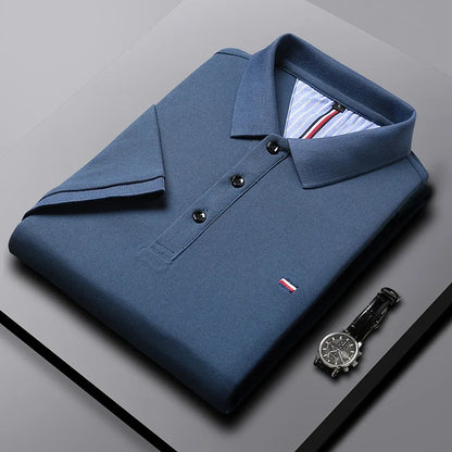 Polo Classique À Manches Courtes Avec Col Boutonné Pour Homme | Idéal Pour Un Usage Quotidien