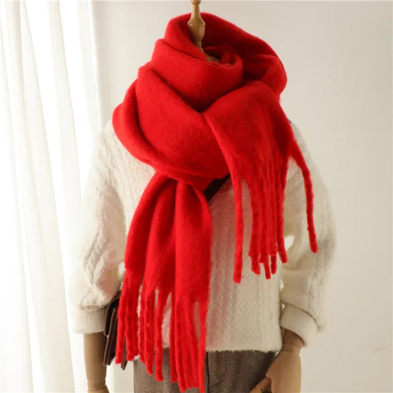 Bufanda Con Forma Alargada Para Adultos | Ideal Para Otoño, Invierno Y Primavera