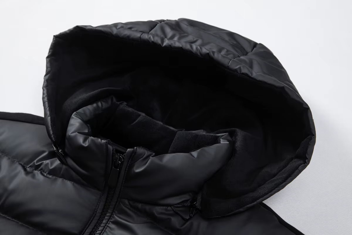 Chaqueta Con Cremallera De Largo Completo Y Capucha Desmontable Para Hombre | Ideal Para Uso Diario
