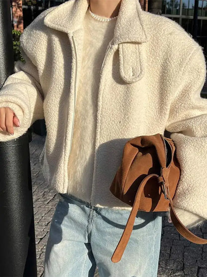 Chaqueta Corta con Diseño Funcional para Mujer | Ideal para Otoño e Invierno