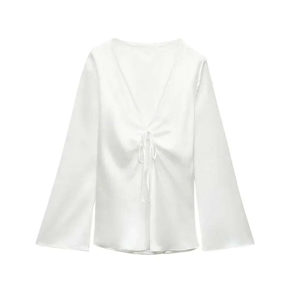 Blusa Con Corte Adaptado Para Mujer | Ideal Para Uso Diario Y Profesional