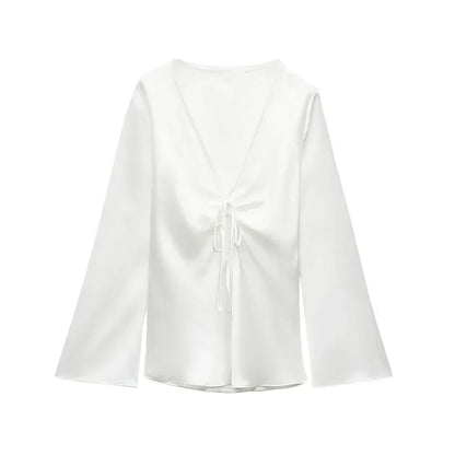 Blusa Con Corte Adaptado Para Mujer | Ideal Para Uso Diario Y Profesional