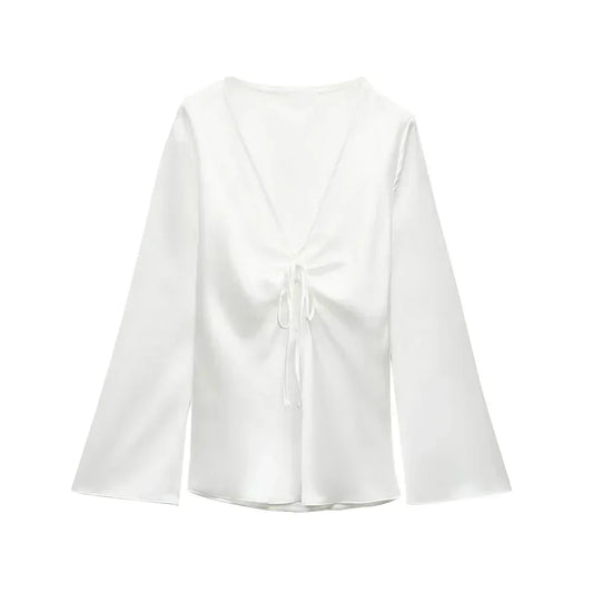 Blusa Con Corte Adaptado Para Mujer | Ideal Para Uso Diario Y Profesional