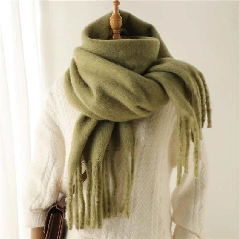 Bufanda Con Forma Alargada Para Adultos | Ideal Para Otoño, Invierno Y Primavera
