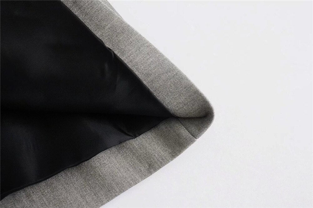 Blazer Con Cierre Cruzado Y Botones Para Mujer | Ideal Para Contextos Profesionales Y Uso Diario