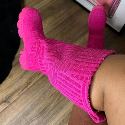 Botas Altas para Mujer con Suela Estable | Ideal para Invierno