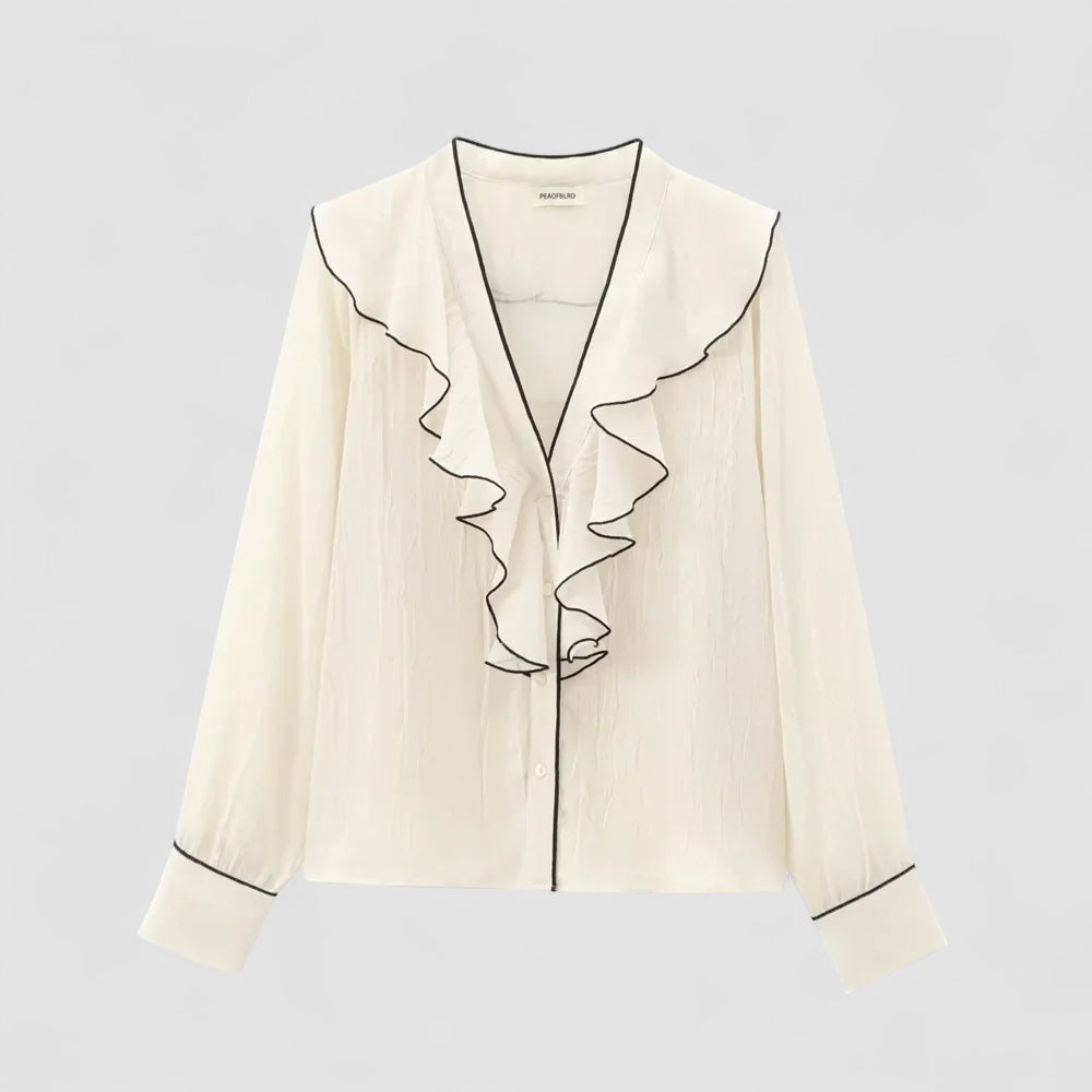 Blusa Con Corte Ajustado Para Mujer | Ideal Para Uso Diario Y Profesional