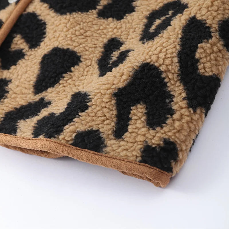 Abrigo De Invierno Con Estampado Animal Para Mujer | Ideal Para Temporada Fría