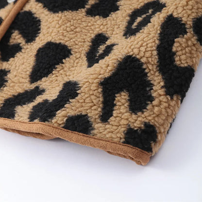 Abrigo De Invierno Con Estampado Animal Para Mujer | Ideal Para Temporada Fría