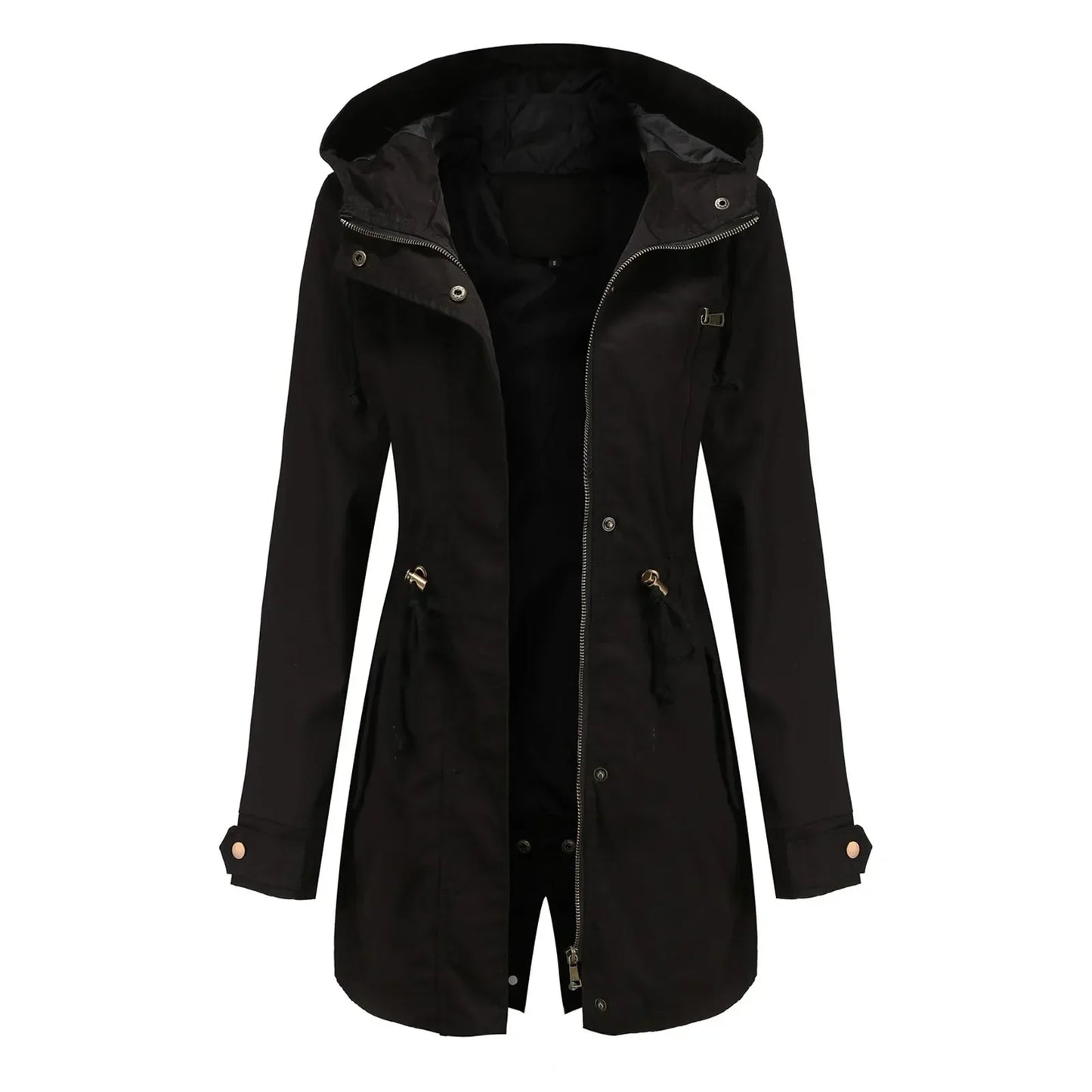 Parka Larga con Capucha Integrada para Mujer | Ideal para la Temporada Fría