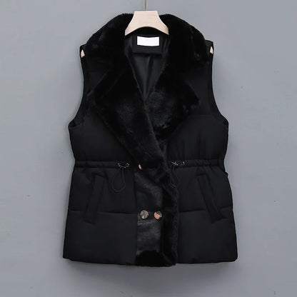 Chaleco Acolchado con Detalle Funcional para Mujer | Ideal para Invierno