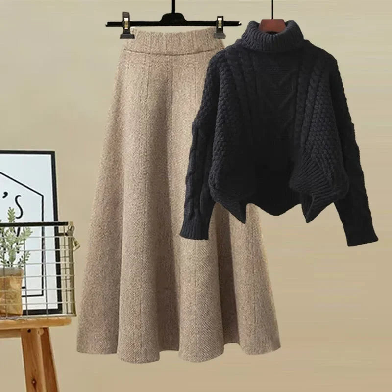 Conjunto de Dos Piezas con Col Alto para Mujer | Ideal para Uso Diario o Formal