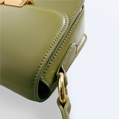 Bolso Crossbody Compacto con Cierre Enrollado para Mujer | Ideal para Uso Diario