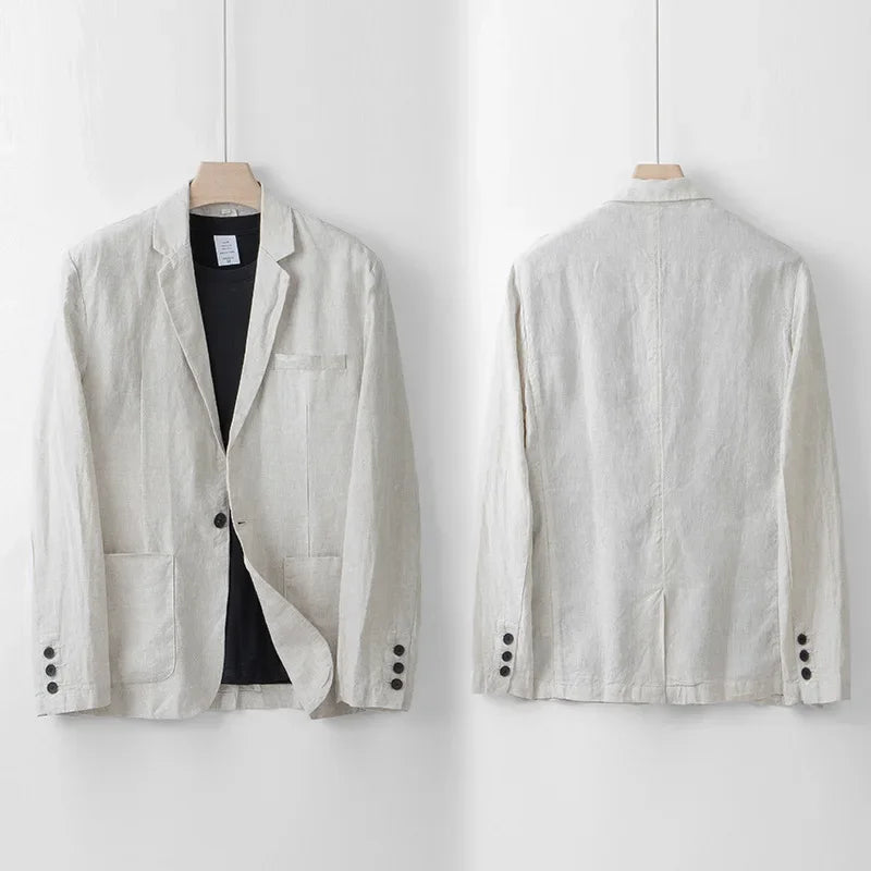 Blazer Con Corte Ligero Para Hombre | Ideal Para Temporadas Cálidas Y Uso Semi-Profesional