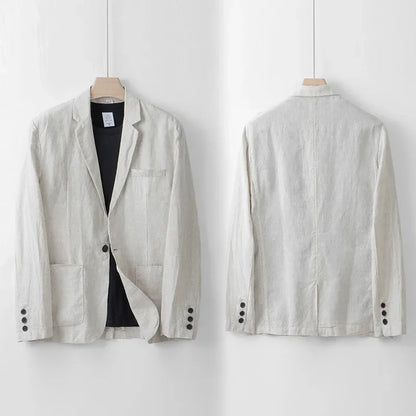Blazer Con Corte Ligero Para Hombre | Ideal Para Temporadas Cálidas Y Uso Semi-Profesional