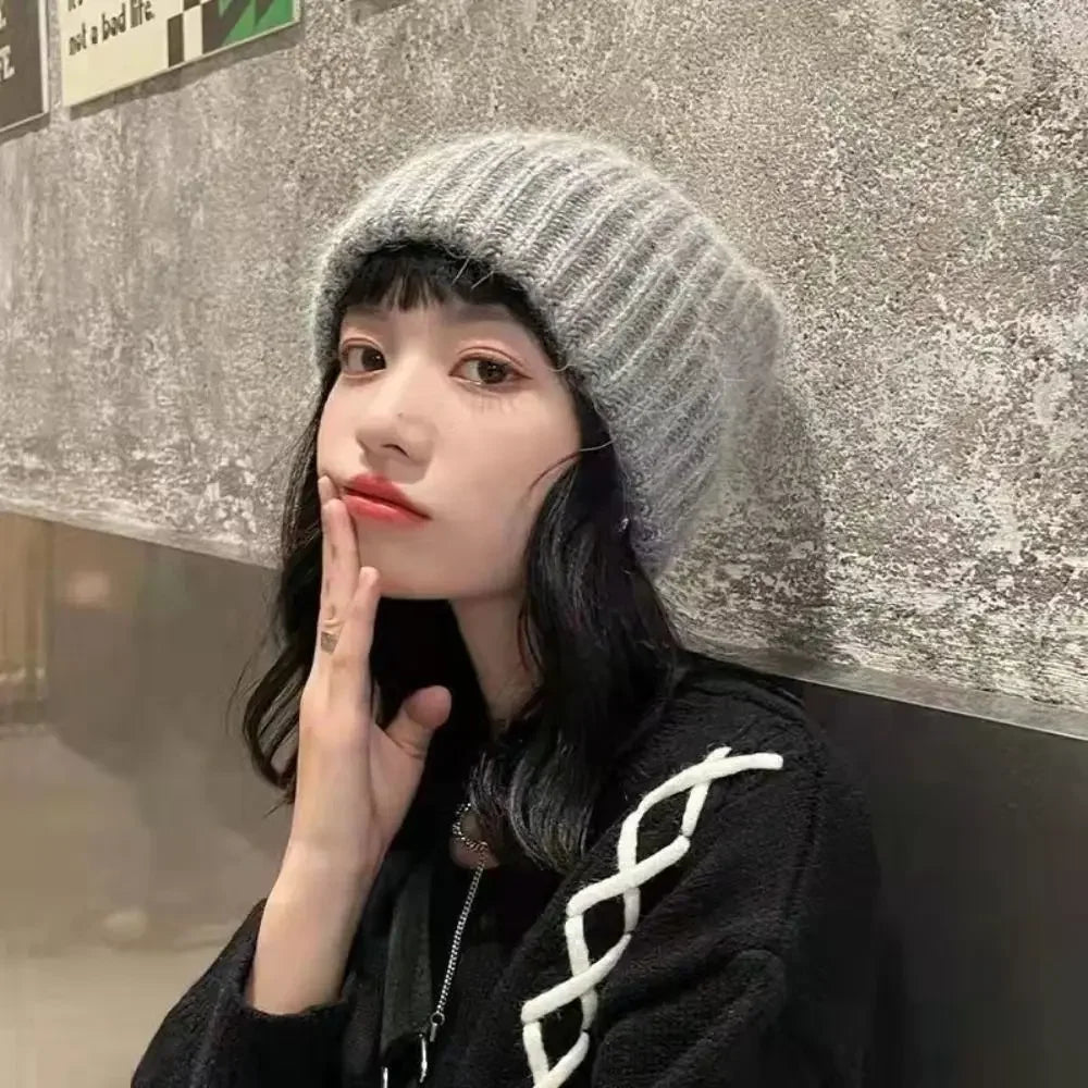 Gorro Oversize con Diseño Elástico para Mujer | Ideal para Temporadas Frescas