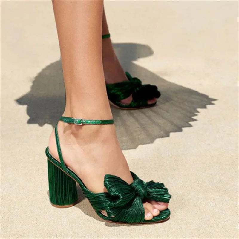 Sandalias De Tacón Bajo Con Correa Trasera Para Mujer | Ideales Para Uso Diario Y Salidas Ocasionales