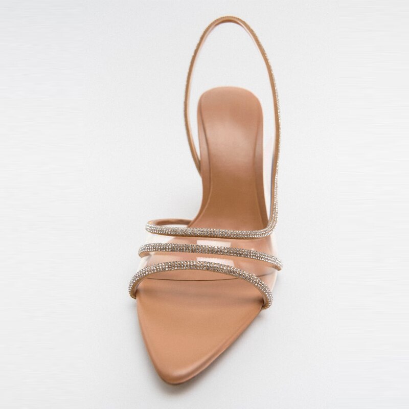 Sandalias de Tacón Alto con Correa Ajustable para Mujer | Ideales para Eventos Formales