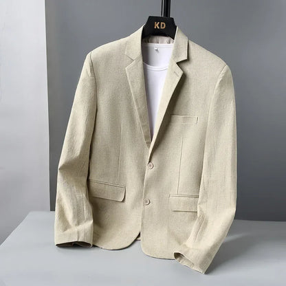 Blazer Con Corte Estándar Para Hombre | Ideal Para Temporadas Cálidas Y Uso Profesional Ligero