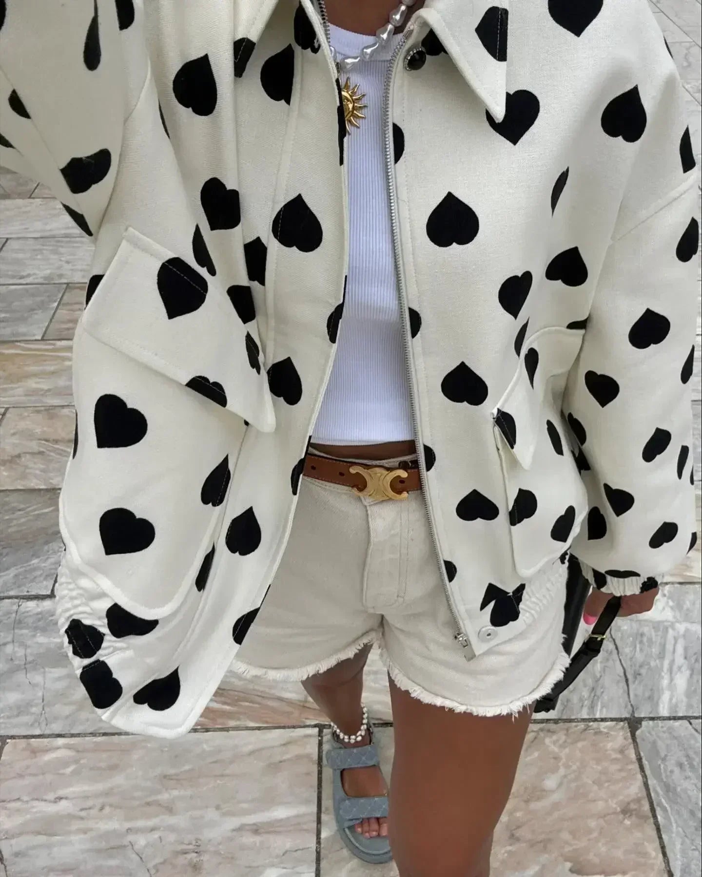 Chaqueta De Corte Recto Con Cierre Oculto Para Mujer | Ideal Para Uso Diario Y Salidas Informales