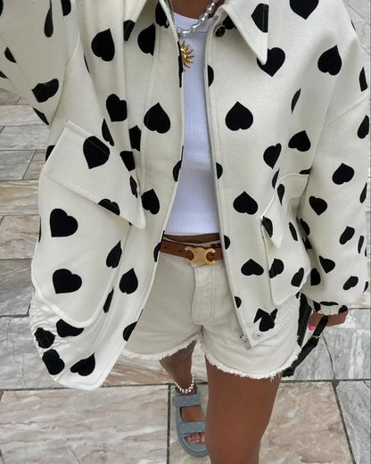 Chaqueta De Corte Recto Con Cierre Oculto Para Mujer | Ideal Para Uso Diario Y Salidas Informales