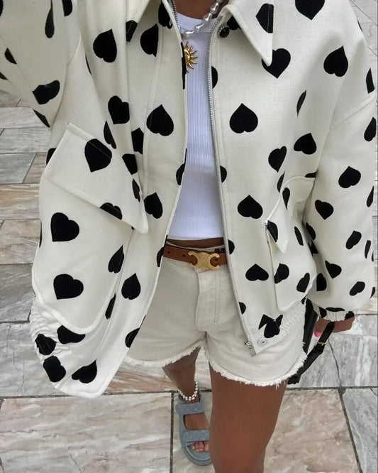 Chaqueta De Corte Recto Con Cierre Oculto Para Mujer | Ideal Para Uso Diario Y Salidas Informales