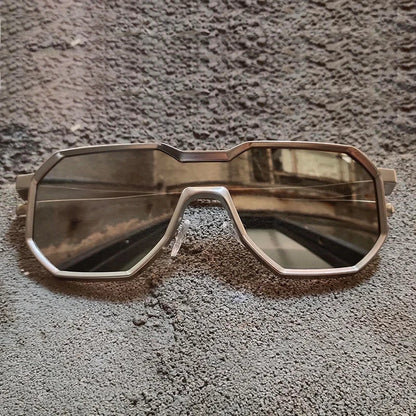 Gafas de Sol con Montura Angular para Hombres | Ideal para Uso Diario y Exterior