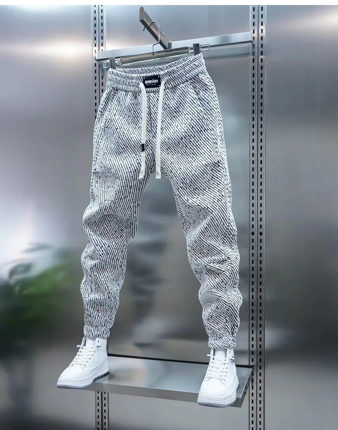 Pantalón Jogger Con Cintura Elástica Y Corte Tobillero Para Hombre | Ideal Para Uso Diario