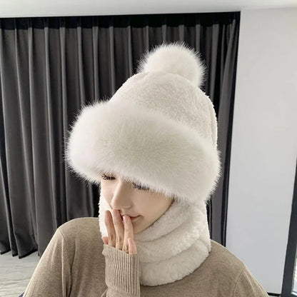 Conjunto de Gorro y Braga de Cuello a Juego para Adultos | Ideal para Invierno