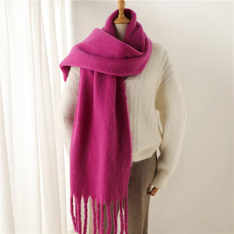 Bufanda Con Forma Alargada Para Adultos | Ideal Para Otoño, Invierno Y Primavera