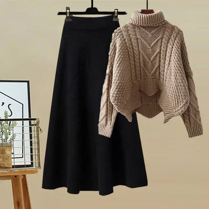 Conjunto de Dos Piezas con Col Alto para Mujer | Ideal para Uso Diario o Formal