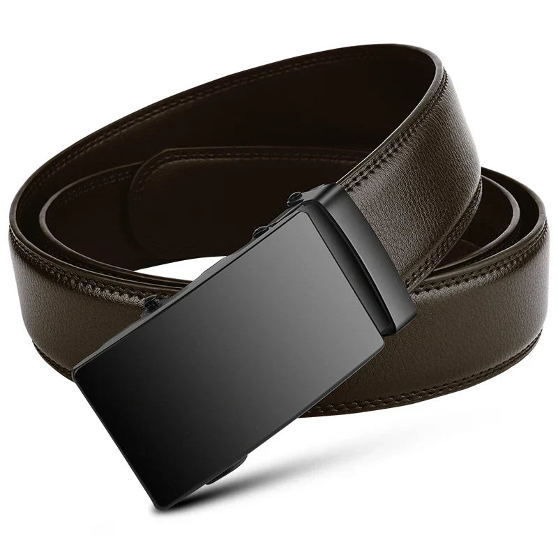 Cinturón con Hebilla Automática para Hombres | Ideal para Uso Diario y Profesional