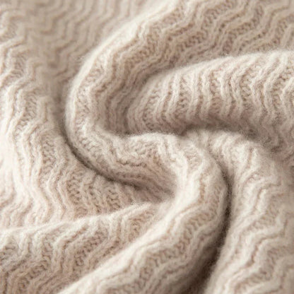 Jersey con Media Cremallera y Textura Acanalada en Zigzag para Hombre | Ideal para Entretiempo